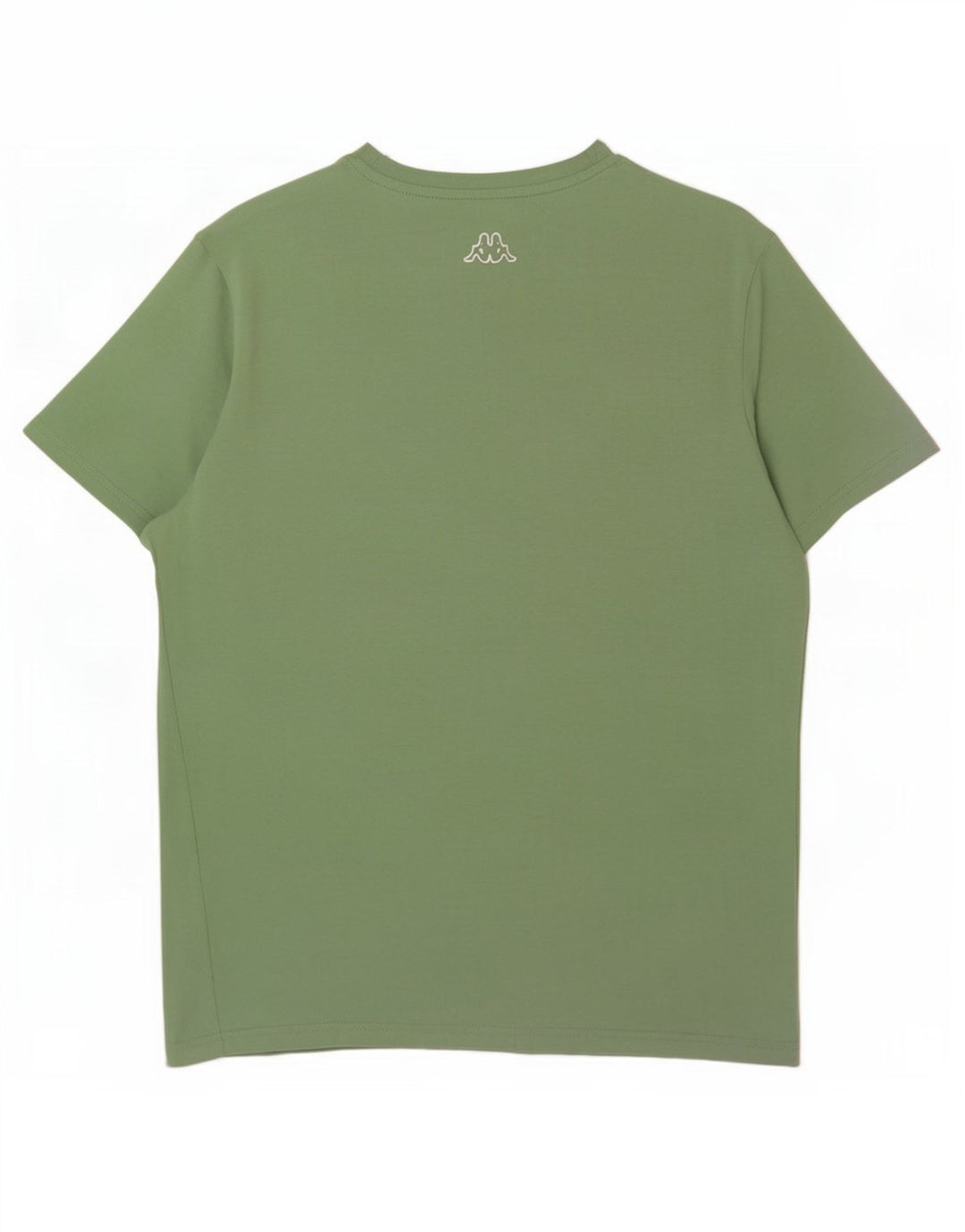 T-shirt grafica da uomo Kappa Top in cotone verde medio