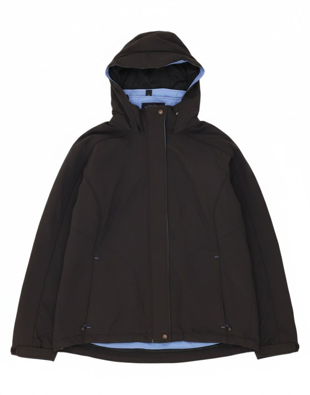 Giacca a vento oversize con cappuccio da donna L.L.Bean UK 14 media nera