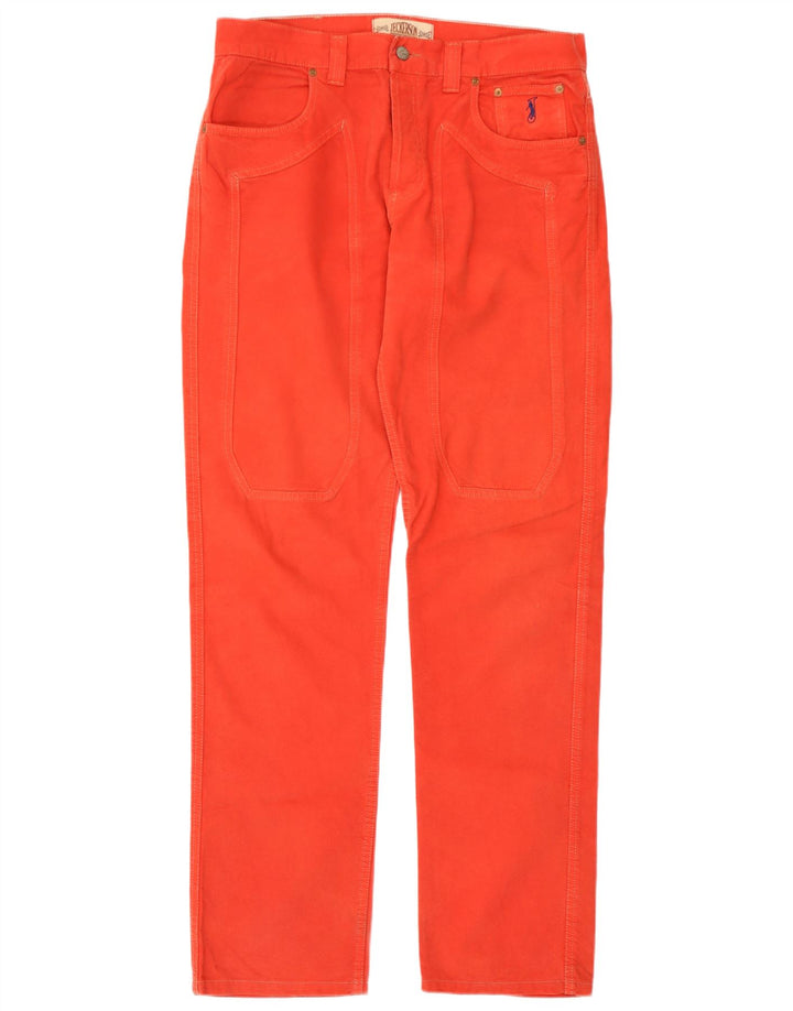 Jeans dritti da uomo vestibilità regolare Jeckerson W36 L33 cotone rosso