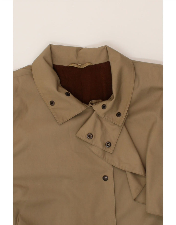 INCOM Womens Trench Coat IT 42 Medium Brown Vintage Incom and Second-Hand Incom from Messina Hembry 