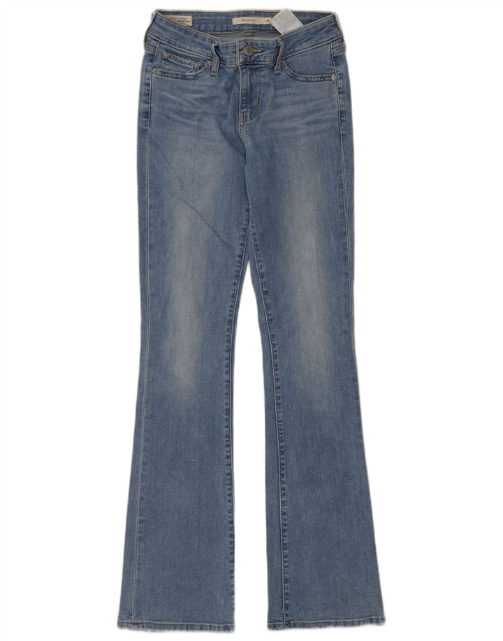 Jeans Levi's 715 Bootcut da donna W26 L32 in cotone blu