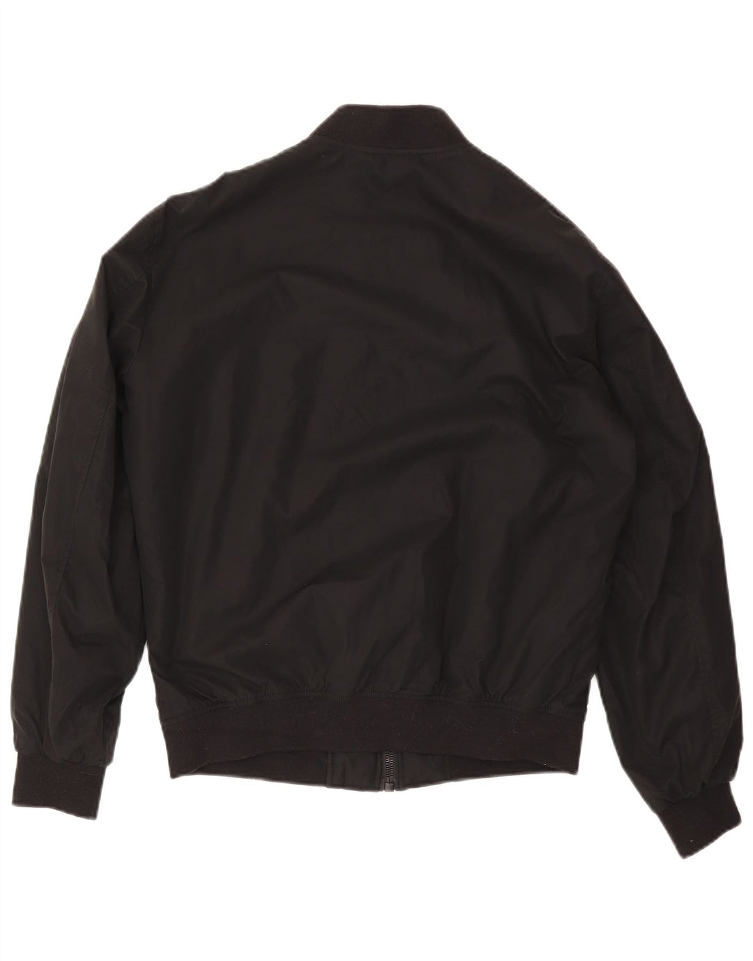Giubbotto bomber ampio da uomo Zara UK 36 piccolo poliestere nero