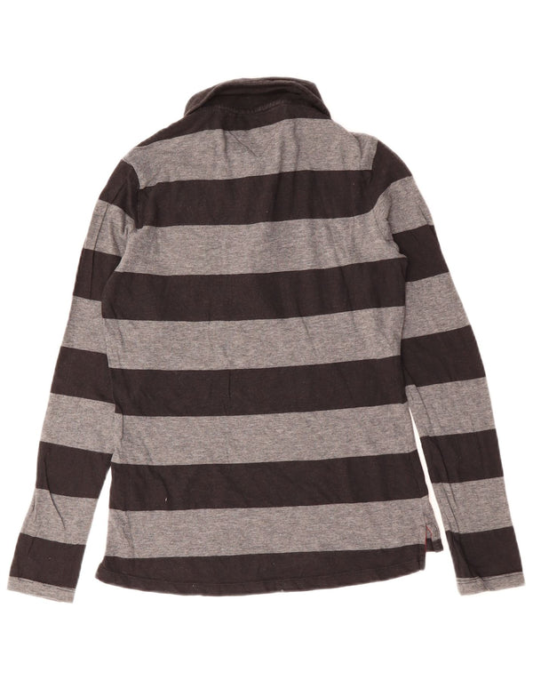 Polo da rugby per bambina Tommy Hilfiger 13-14 anni a righe medie nere