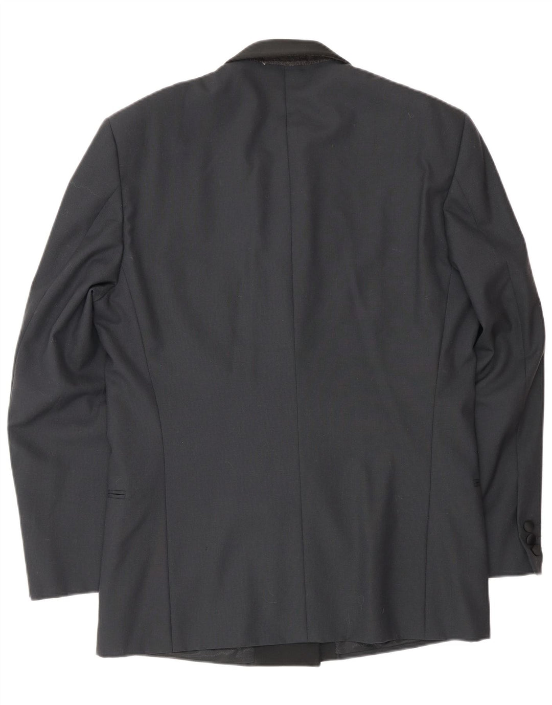 Giacca Blazer Doppiopetto Uomo Profilo IT 48 Media Nera Lana Vergine