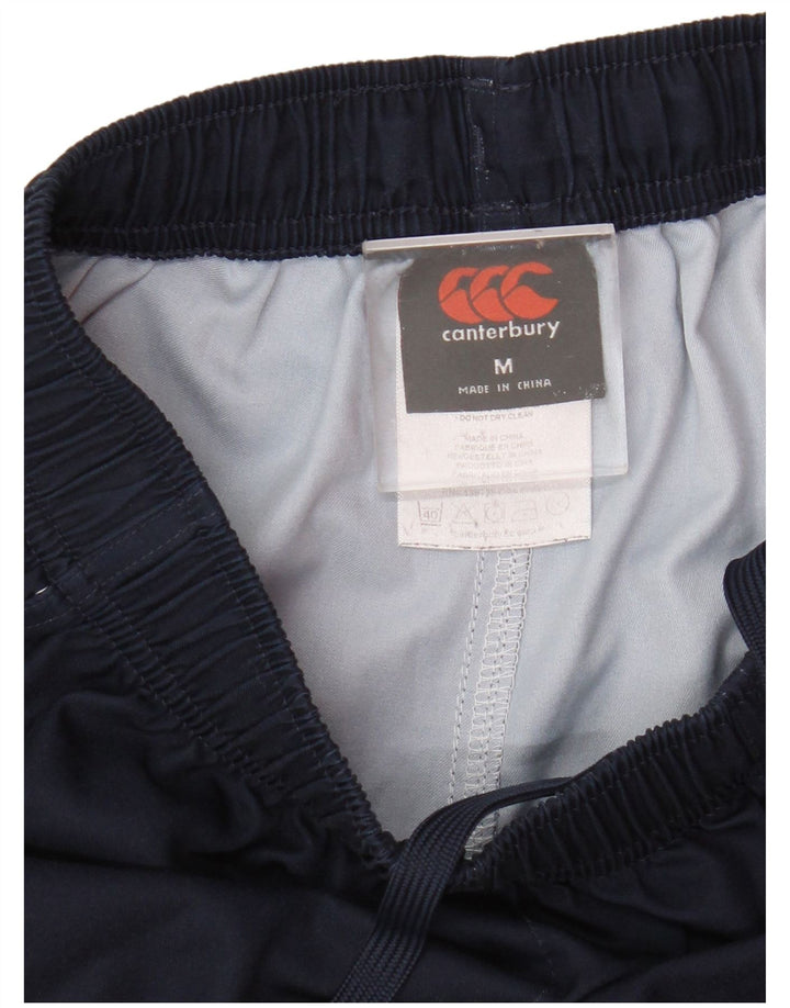 Pantaloncini sportivi da uomo Canterbury medio poliestere blu navy