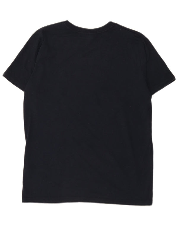 T-shirt grafica per ragazzi di Abercrombie & Fitch 15-16 anni in cotone blu navy