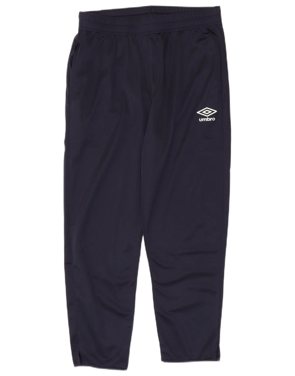 Pantaloni da tuta da uomo Umbro medio in poliestere blu navy