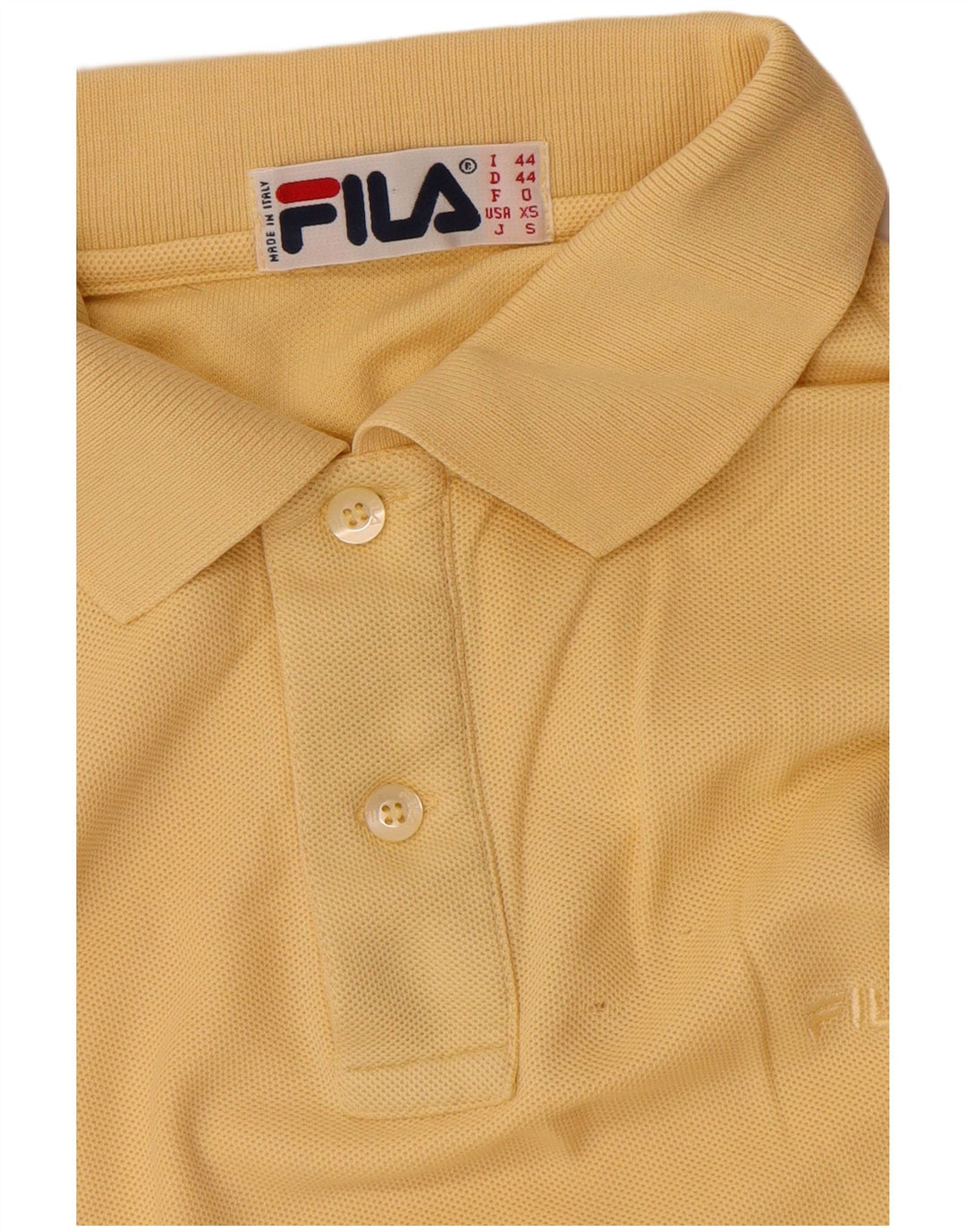 Polo Fila Uomo XS Gialla