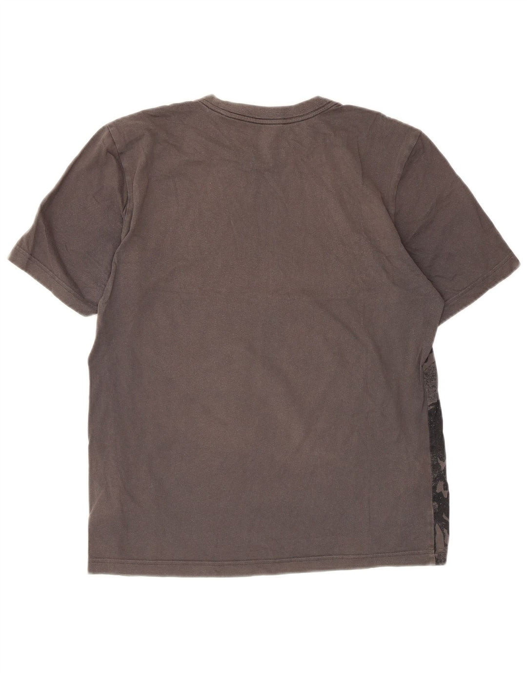 T-shirt Adidas da uomo con motivo astratto, piccola, in cotone grigio