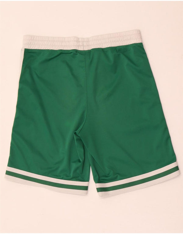 Adidas Boys Boston Celtics Sport Shorts 11-12 Years Green Colourblock
