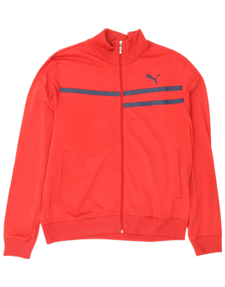 Giacca sportiva da uomo Puma 2XL rossa in poliestere