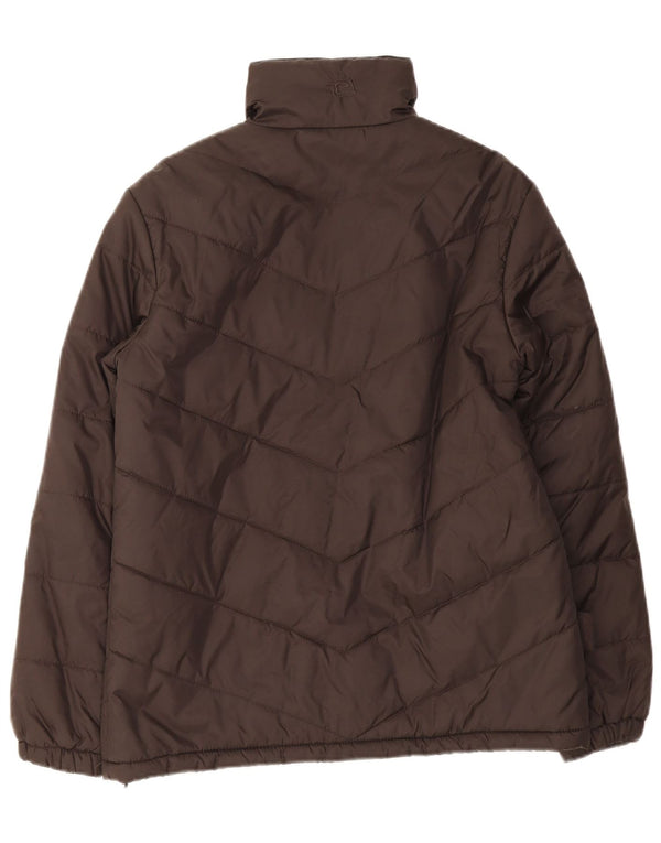 Giacca imbottita oversize da donna Mountain Essentials UK 10 piccola marrone