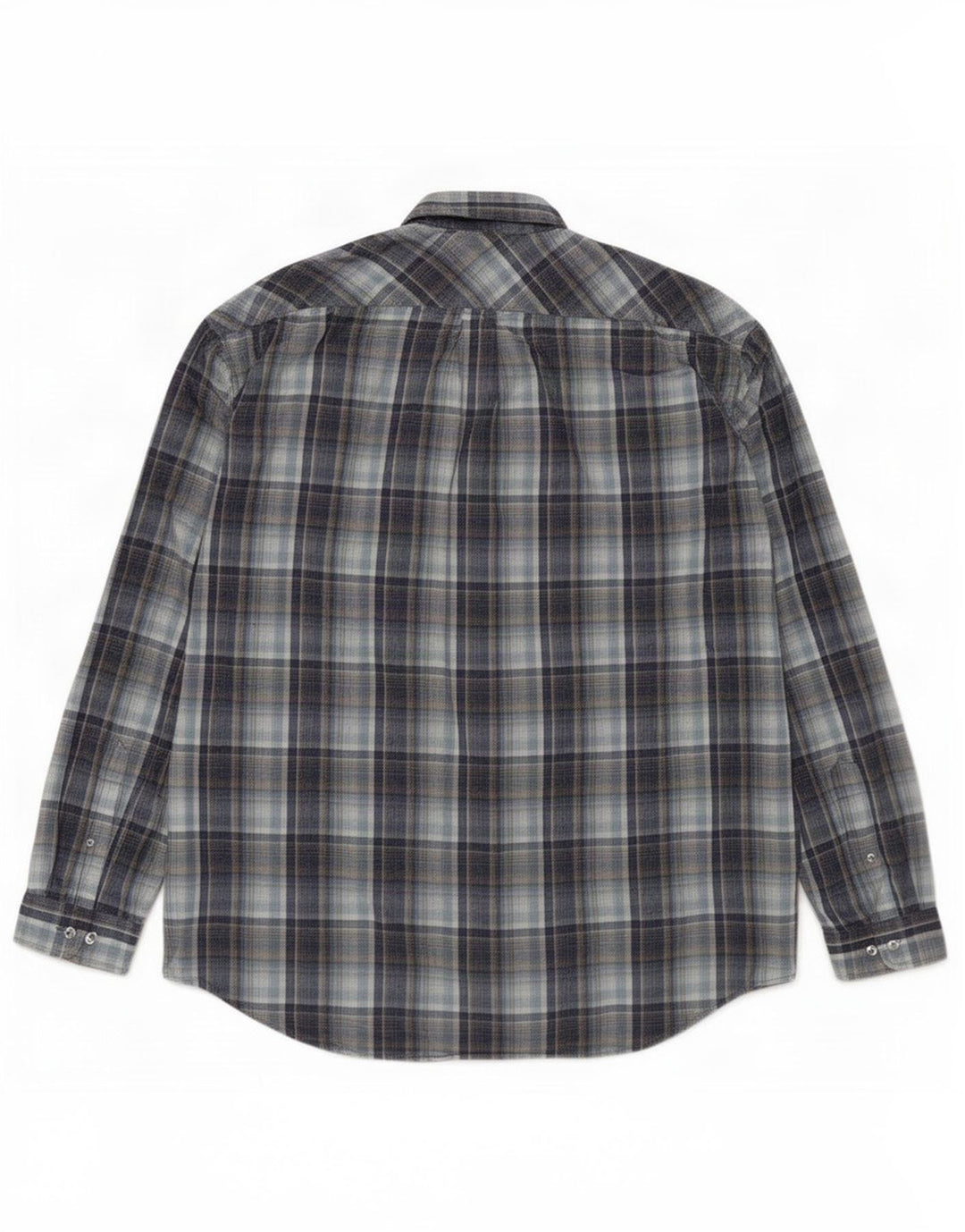 Camicia da uomo Marlboro Classics 3XL cotone a quadri blu navy