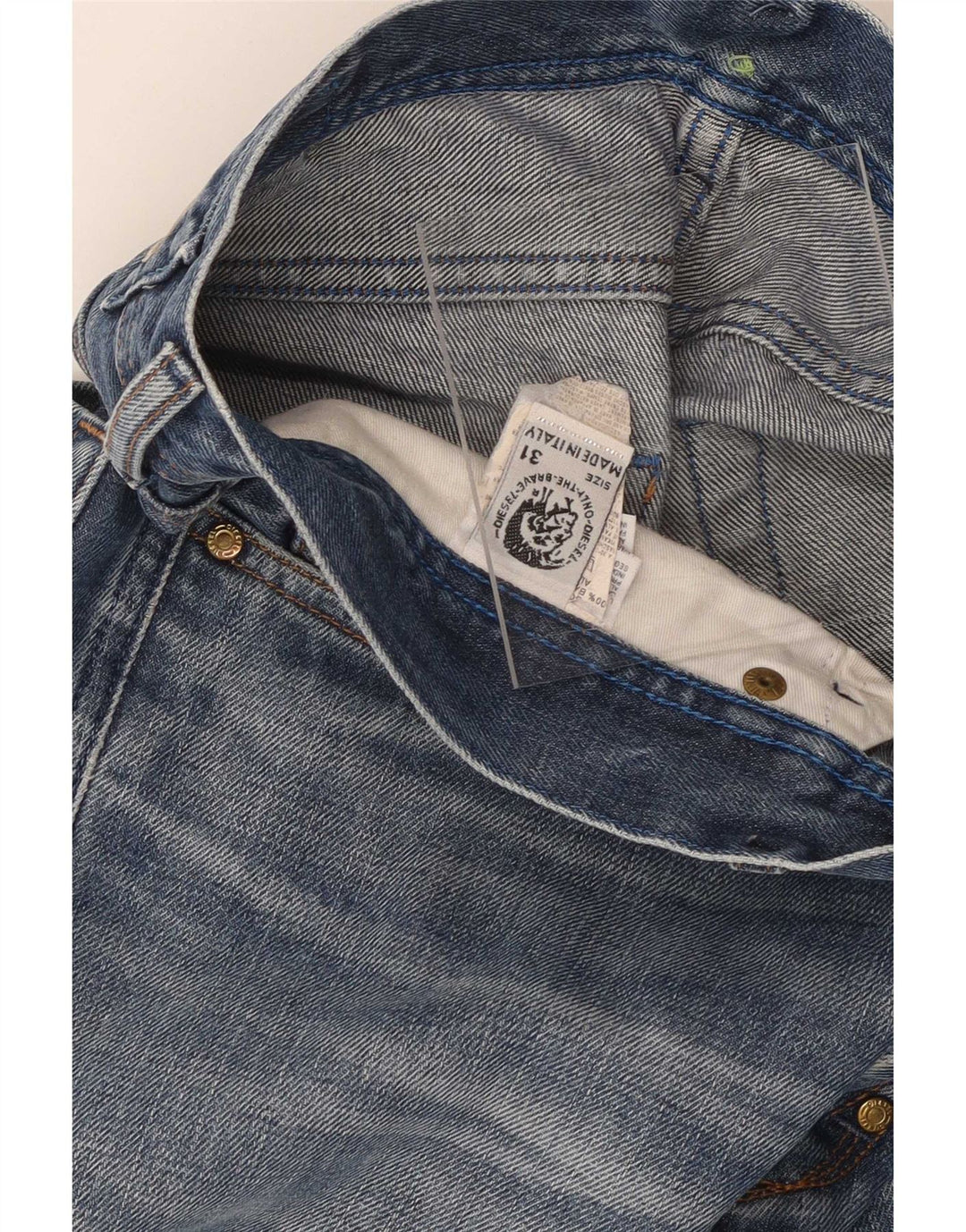 Jeans slim da uomo Diesel W31 L29 cotone blu