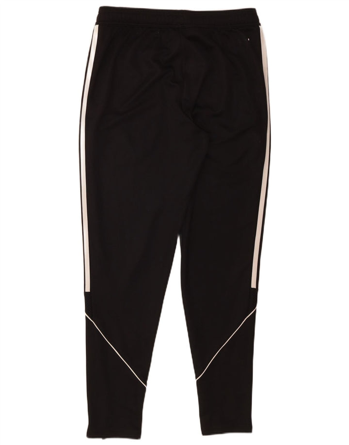 Pantaloni da tuta da uomo Adidas Regular Fit in poliestere nero medio