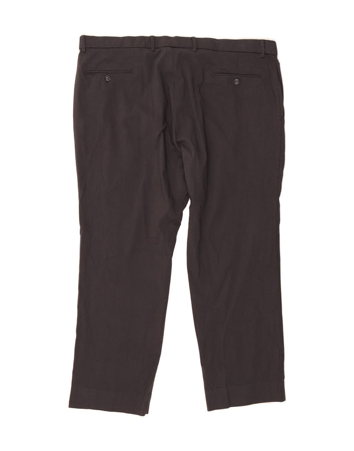 TOMMY HILFIGER Mens Slim Suit Trousers W40 L27 Grey Rayon Vintage Tommy Hilfiger and Second-Hand Tommy Hilfiger from Messina Hembry 