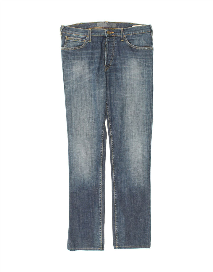 LEE Womens Jegger Straight Jeans W34 L30 Blue Cotton Vintage Lee and Second-Hand Lee from Messina Hembry 