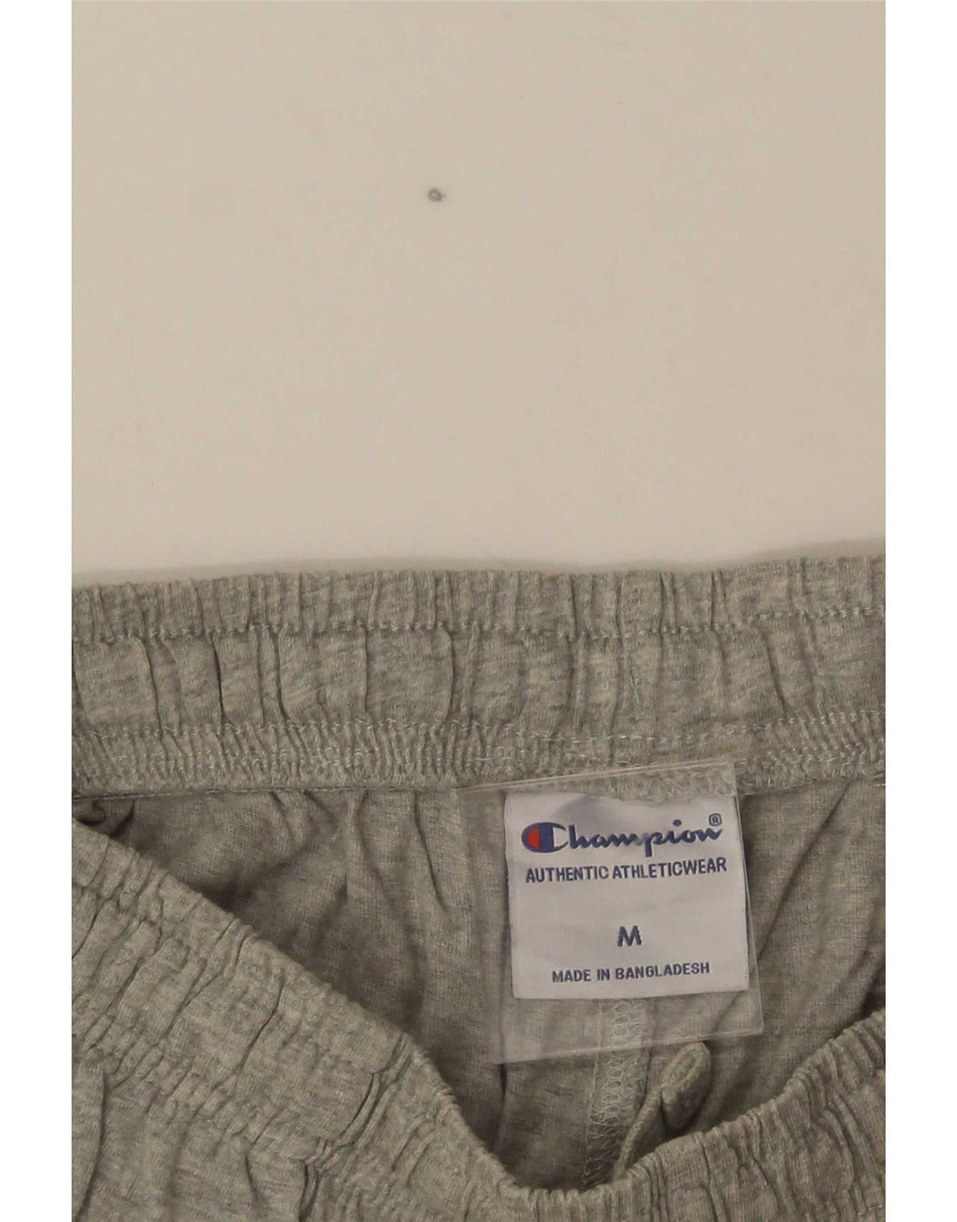 Pantaloncini sportivi grafici da uomo Champion in cotone grigio medio