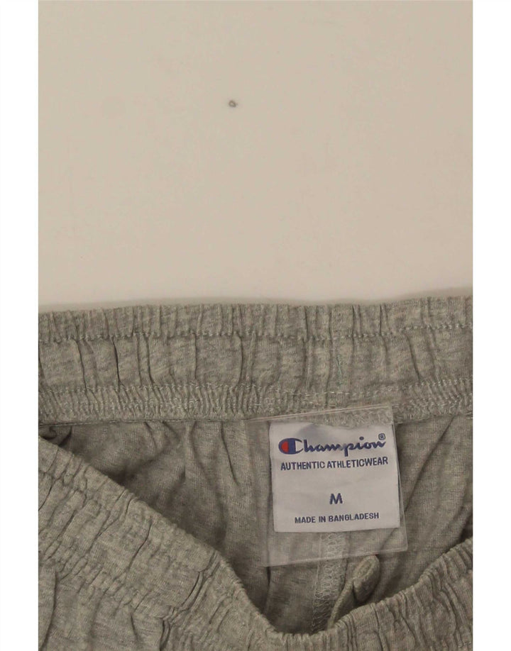 Pantaloncini sportivi grafici da uomo Champion in cotone grigio medio