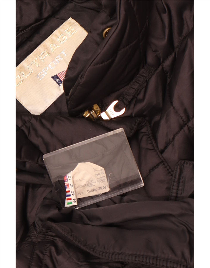 Giacca imbottita da donna Outrage UK 12 poliestere nero medio