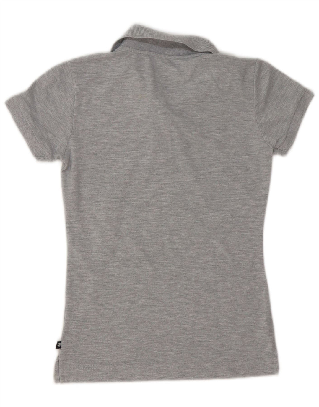 Polo da donna Lee UK 12 Cotone screziato grigio medio