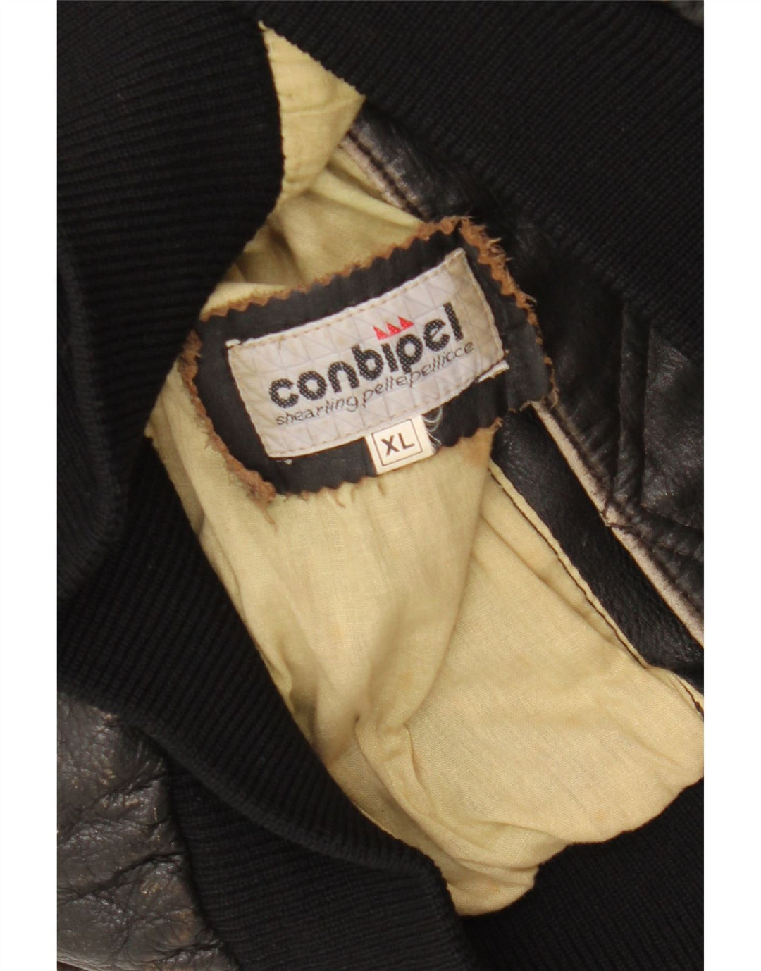 Gilet in pelle da donna CONBIPEL UK 18 XL in pelle nera
