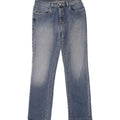 TRUSSARDI Womens Straight Jeans W27 L29 Blue Cotton Vintage Trussardi and Second-Hand Trussardi from Messina Hembry 