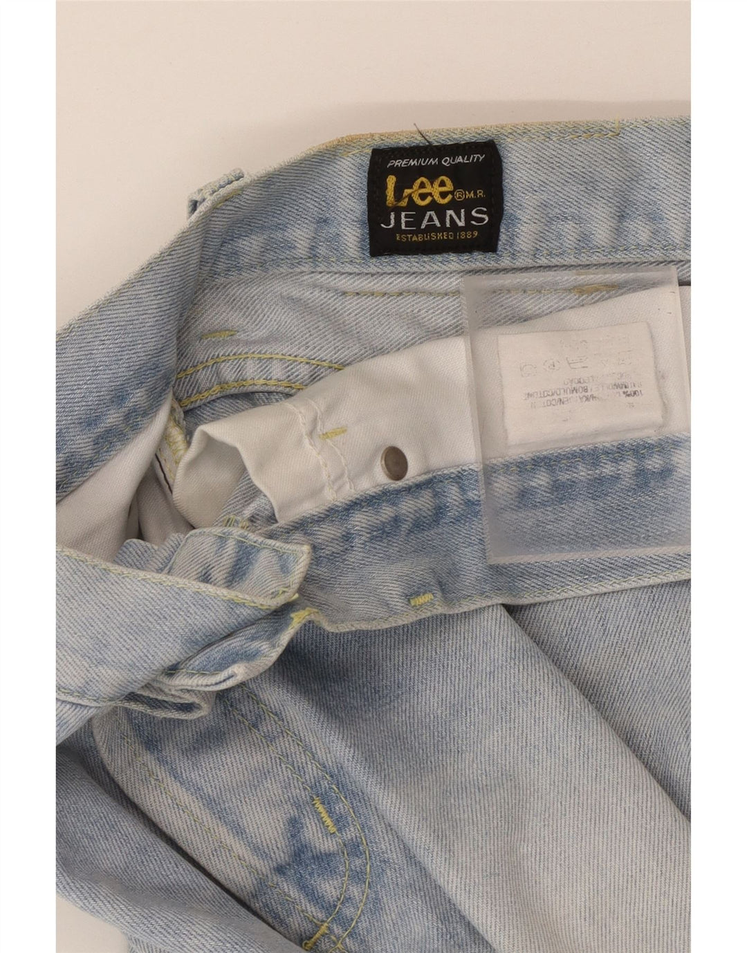 Jeans dritti da uomo Lee W32 L32 in cotone blu