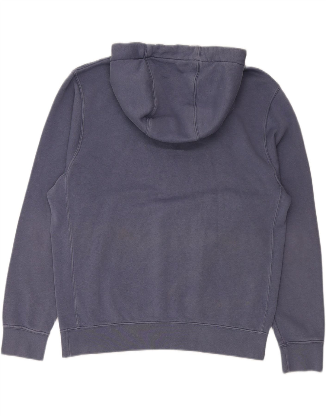 Felpa con cappuccio da uomo Nike in cotone blu medio