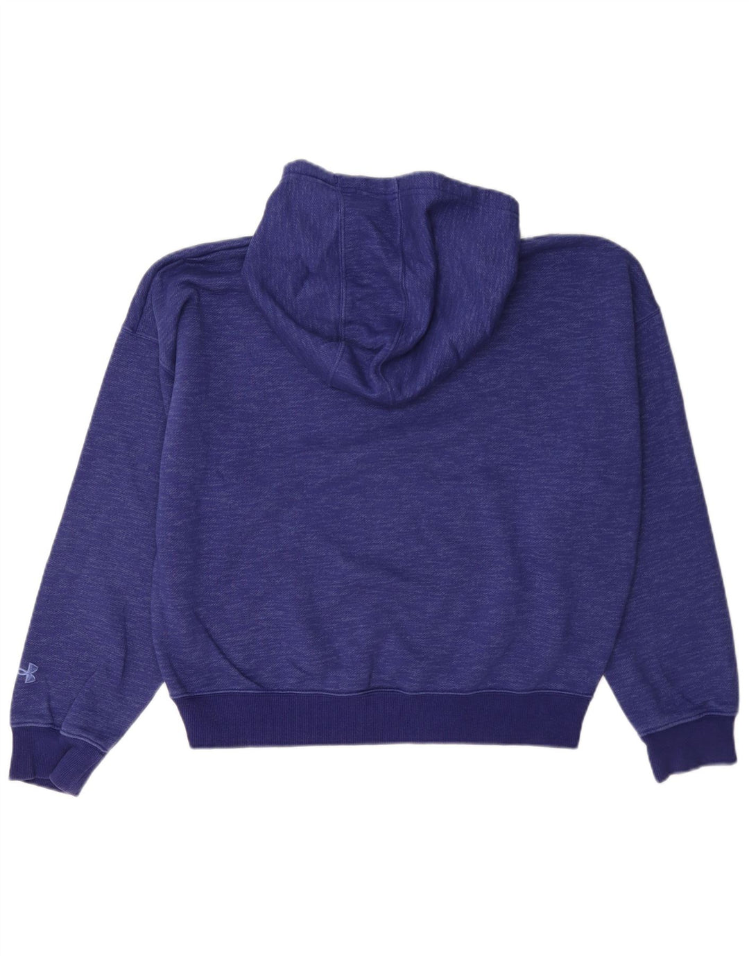 Felpa con cappuccio oversize grafica da donna Under Armour UK 14 medio blu navy