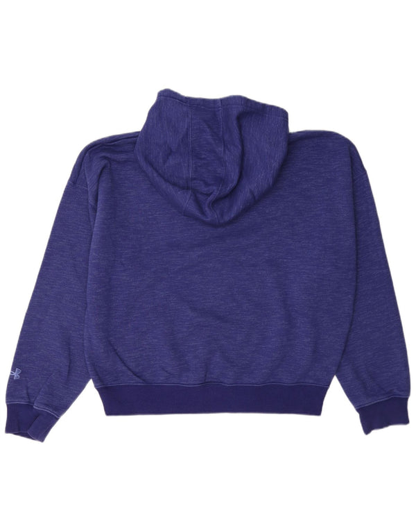 Felpa con cappuccio oversize grafica da donna Under Armour UK 14 medio blu navy