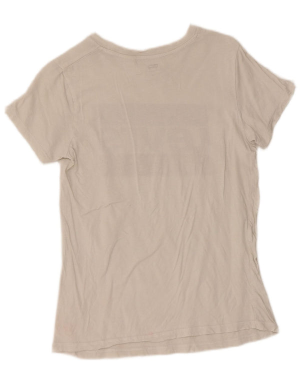 T-shirt grafica da donna Levi's Top UK 6 XS bianca