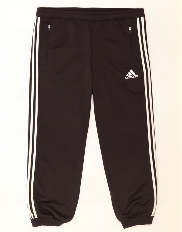 Adidas Pantaloni da tuta da uomo Joggers Large Nero Poliestere