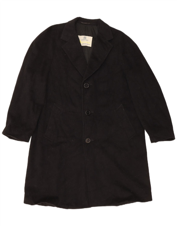 Soprabito da donna AQUASCUTUM UK 12 Medium Black New Wool
