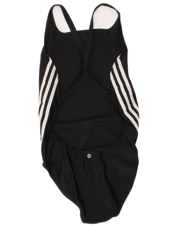 Adidas Costume da bagno donna grande sportivo in poliestere a righe nere