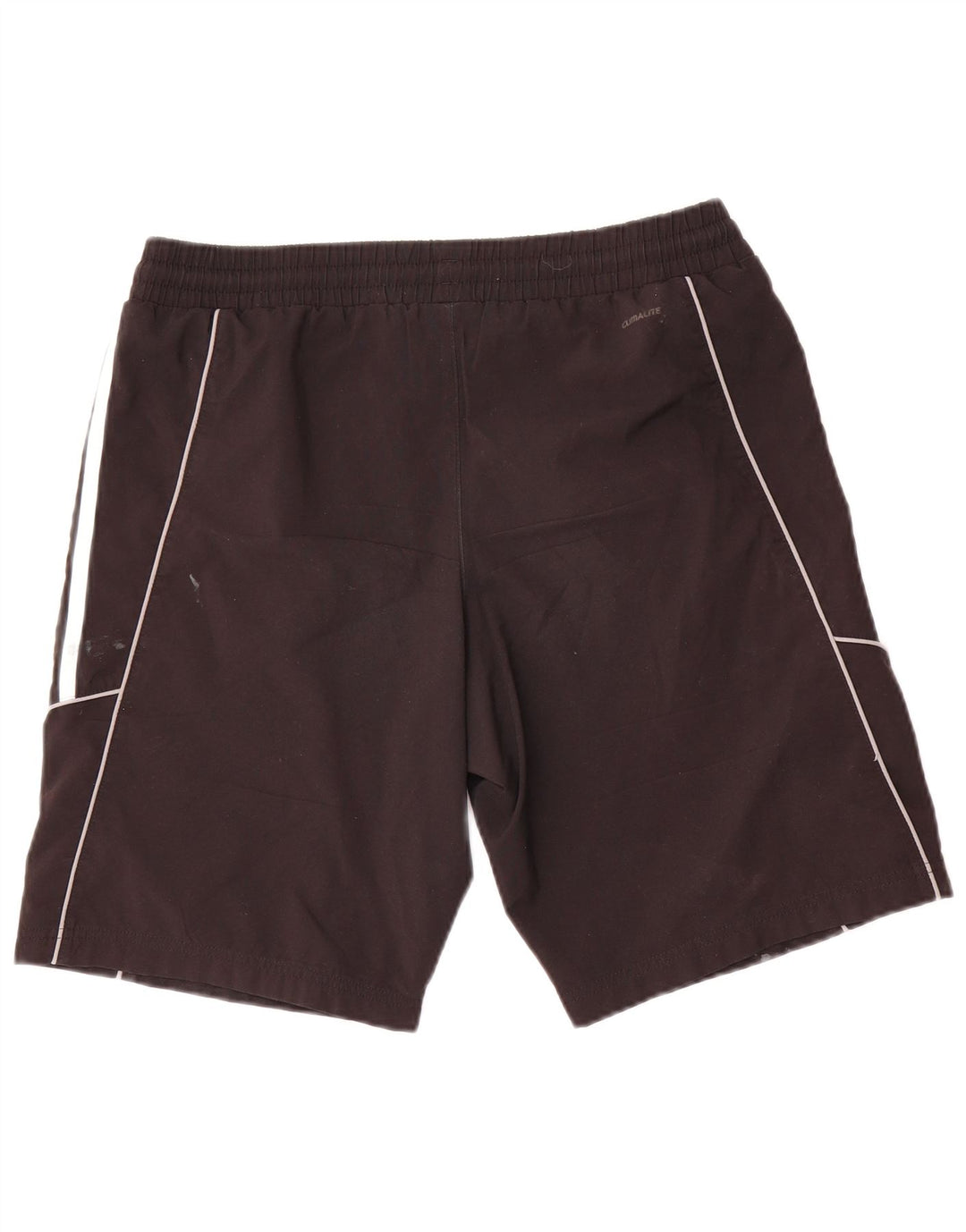 Pantaloncini sportivi Adidas Climalite da uomo piccoli in poliestere nero