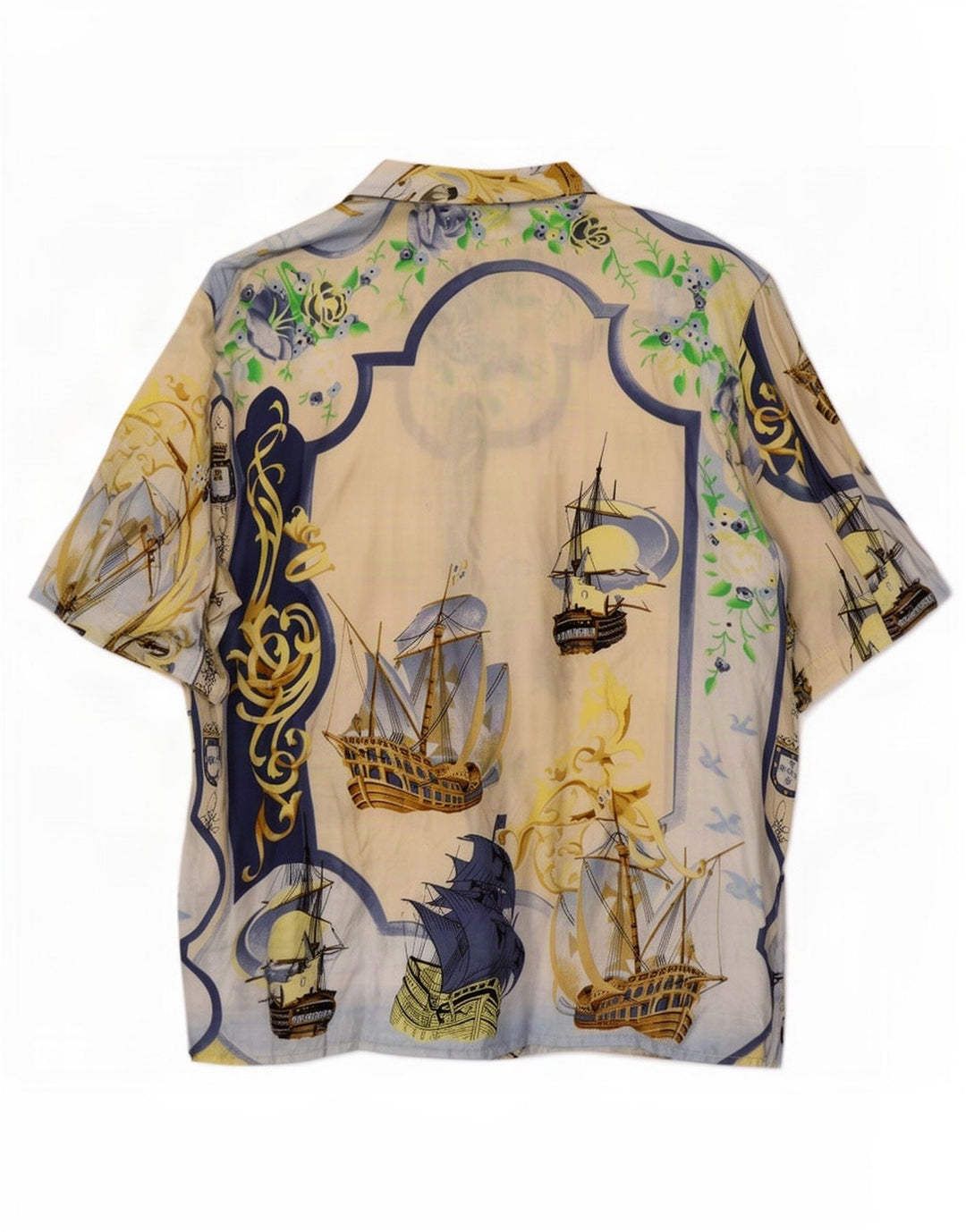 Camicetta con grafica oversize da donna Antonette EU 44 XL Beige nautico