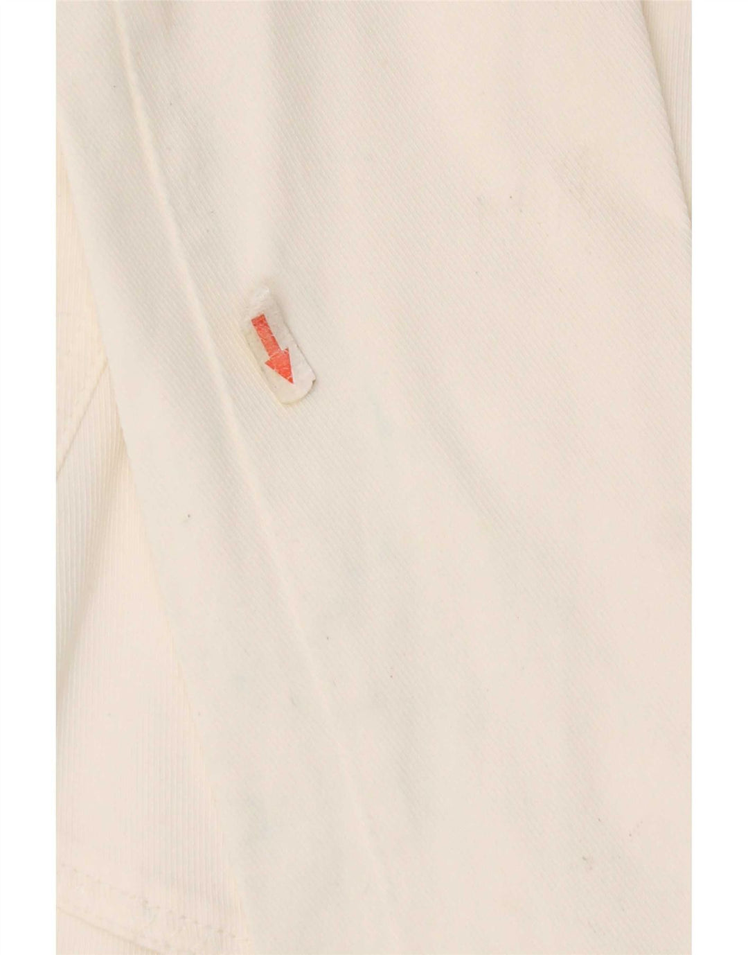 Giacca blazer a 3 bottoni da donna Armani Jeans UK 10 piccola in cotone bianco