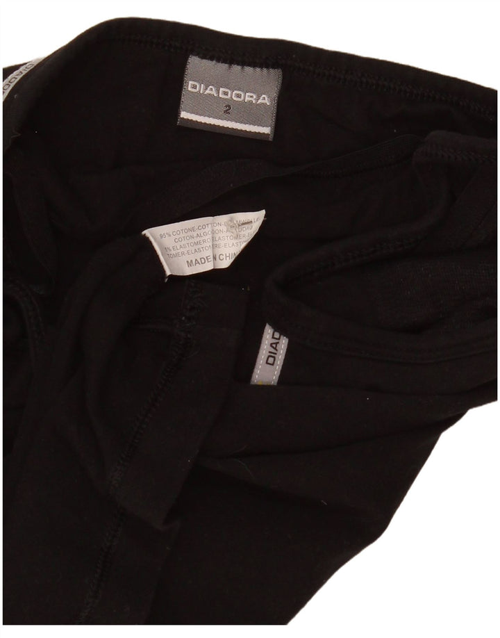 Canottiera Diadora da donna US 2 XS in cotone nero