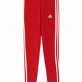 Leggings Adidas Climalite Bambina 13-14 Anni Poliestere Rosso