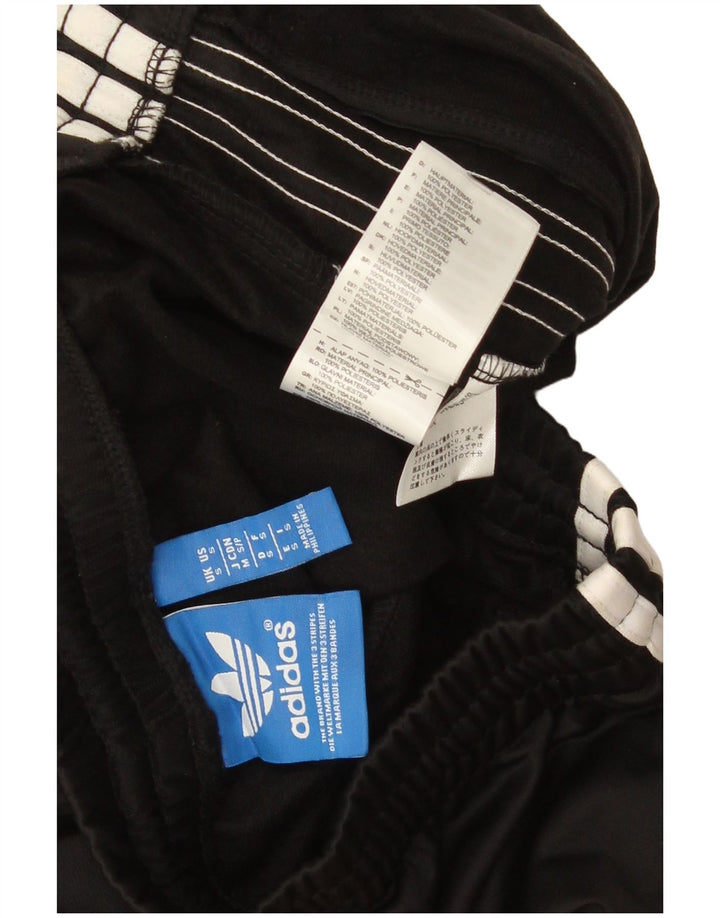 Pantaloni da tuta da uomo Adidas Small neri in poliestere