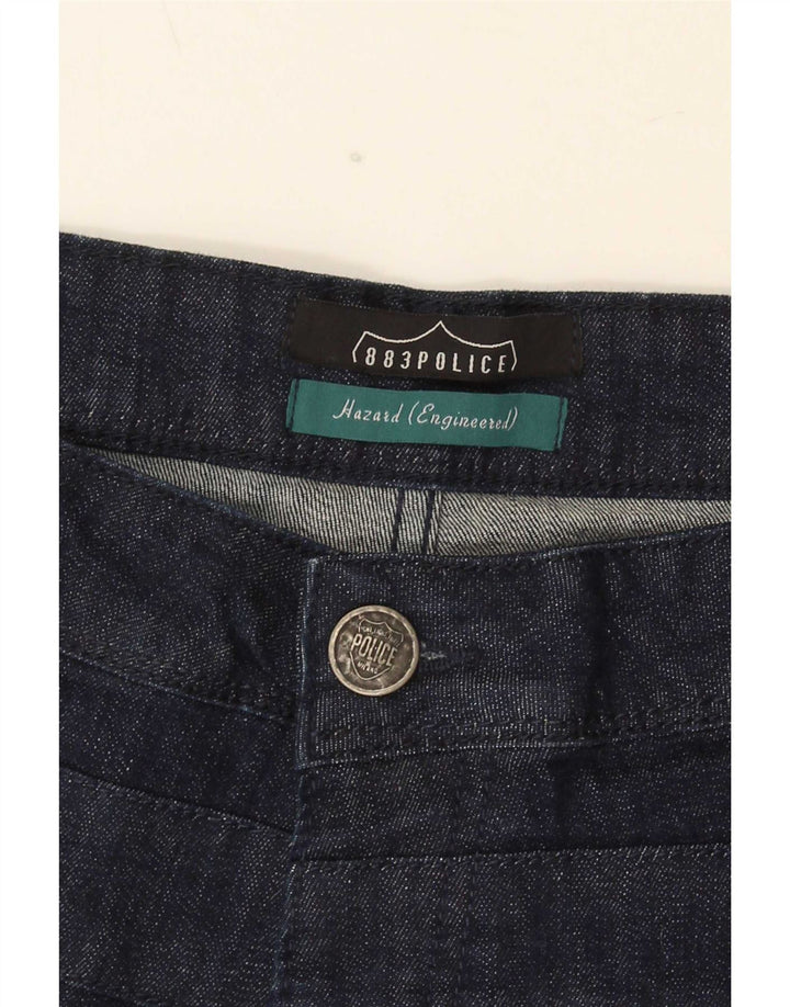 Jeans dritti dalla vestibilità regolare ingegnerizzati da uomo 883 Police W38 L30 Blu Navy