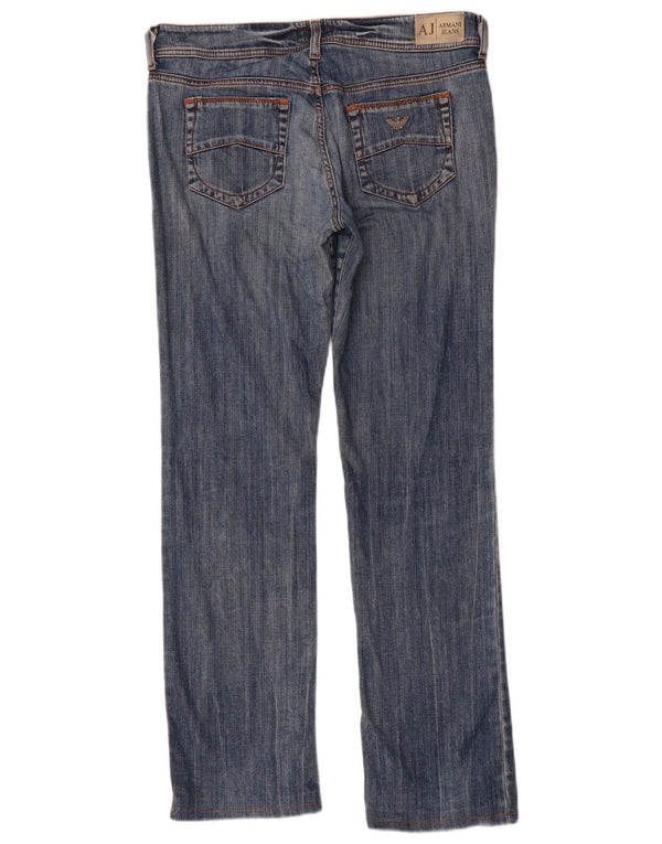 Jeans Bootcut da donna Armani W29 L29 cotone blu