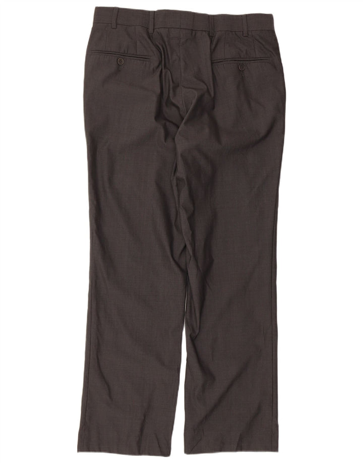 Pantaloni chino dritti da uomo Ted Baker W34 L29 Grigi