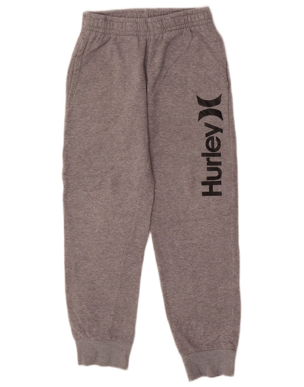Pantaloni da tuta con grafica Hurley da ragazzo, pantaloni da jogging, 10-11 anni, grigio medio