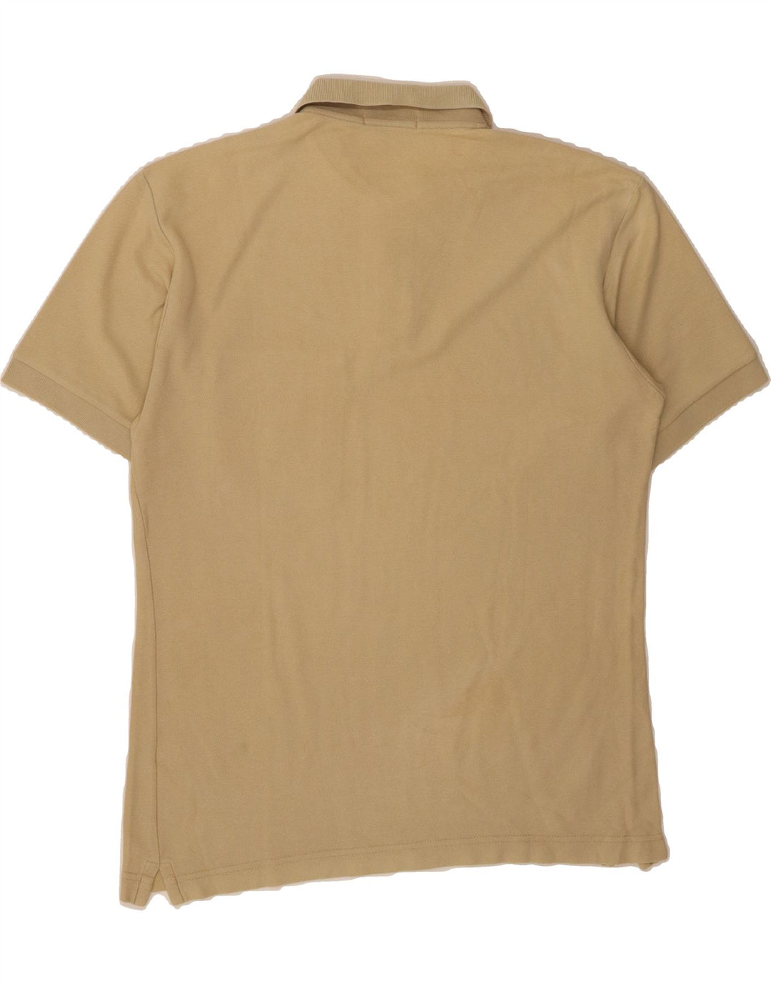 FILA Mens Polo Shirt IT 48 Medium Beige Cotton Vintage Fila and Second-Hand Fila from Messina Hembry 