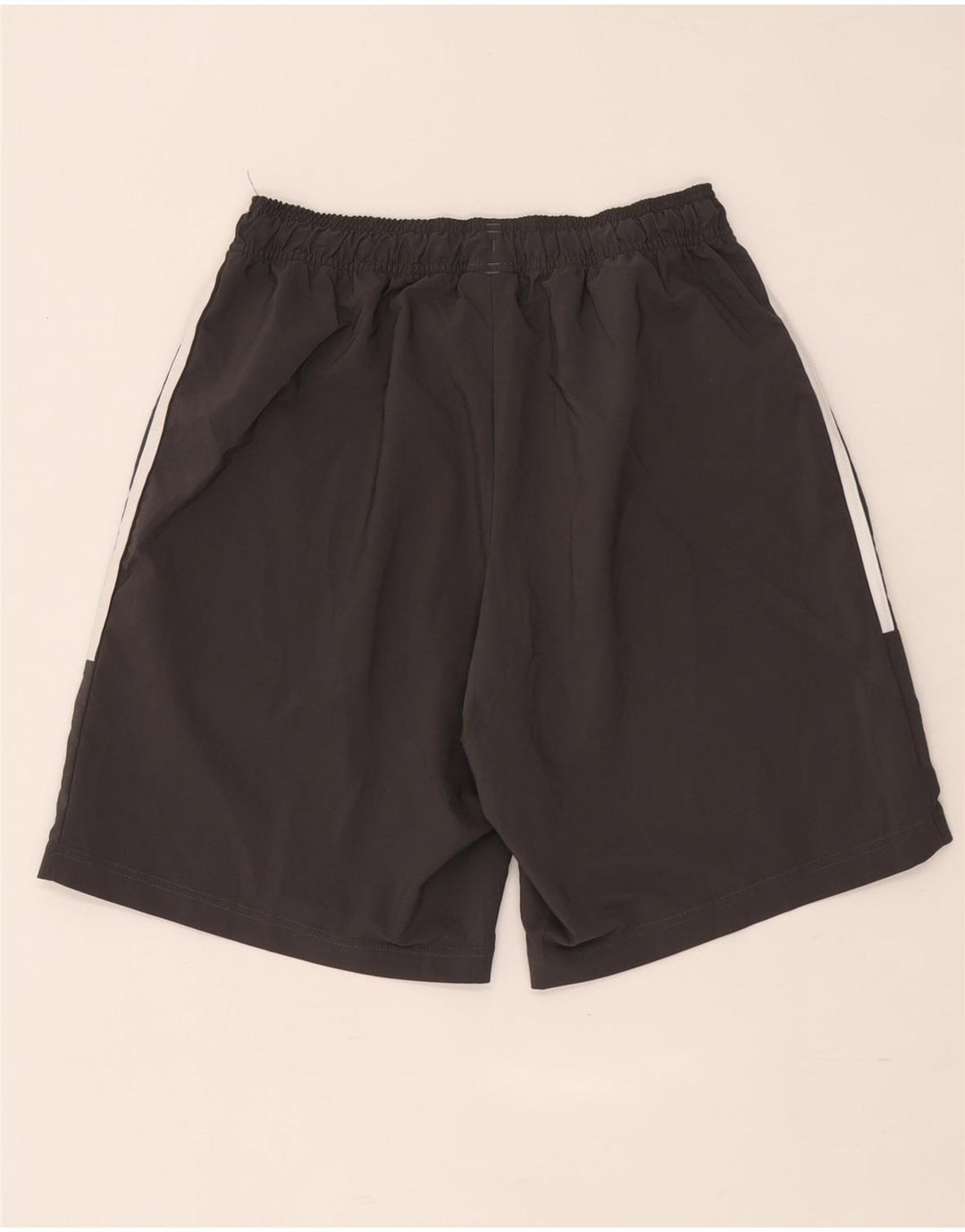 Pantaloncini sportivi da uomo Adidas medi neri in poliestere