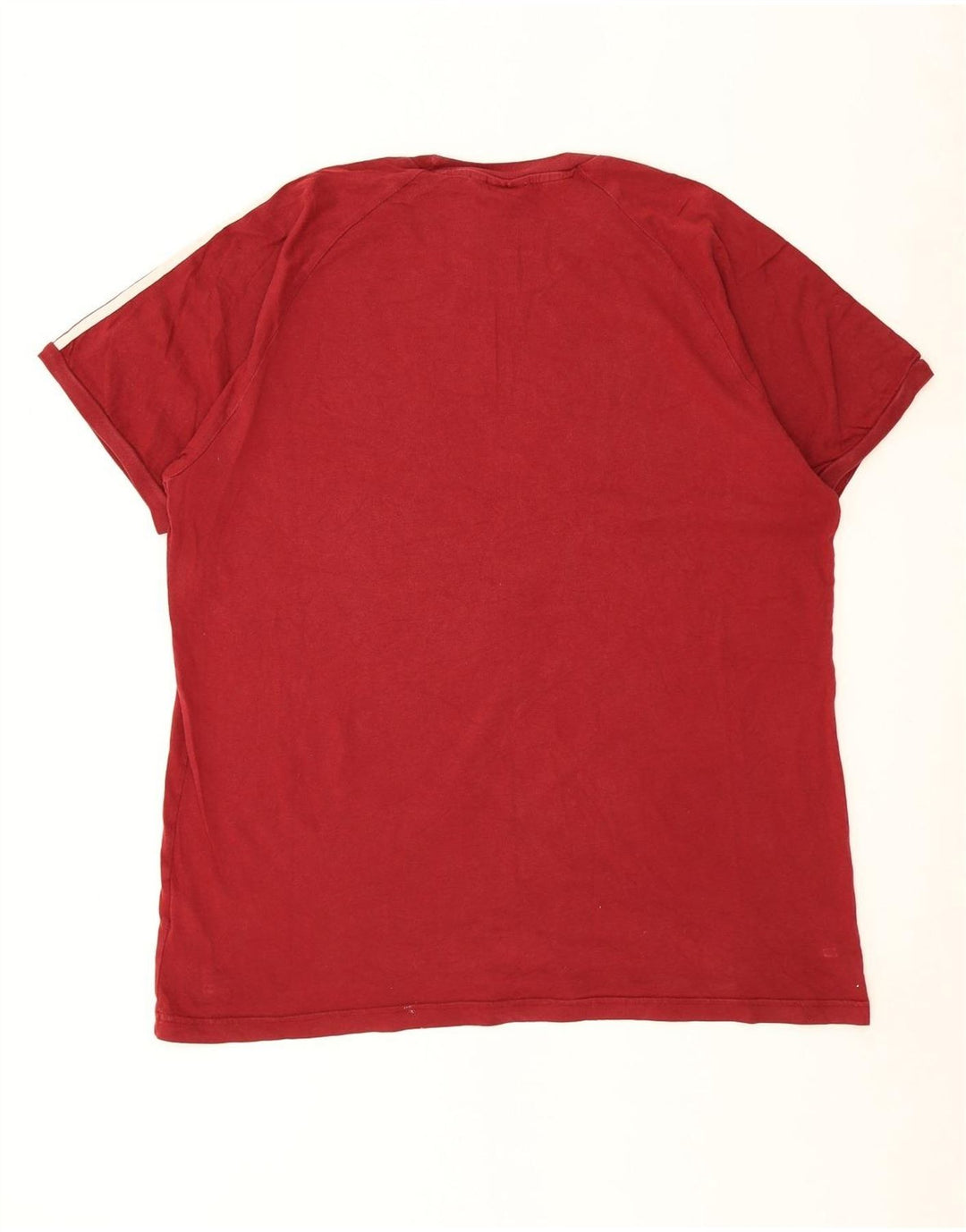 T-shirt da uomo Adidas Top XL rossa in cotone