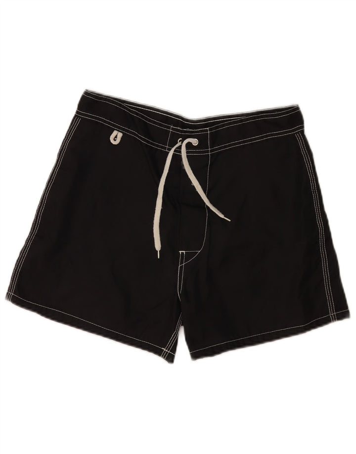 Pantaloncini da bagno da uomo Sundek piccoli in nylon nero