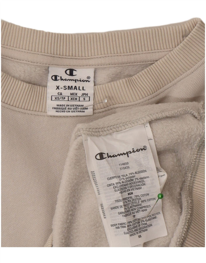 Felpa da uomo Champion Jumper XS in cotone grigio
